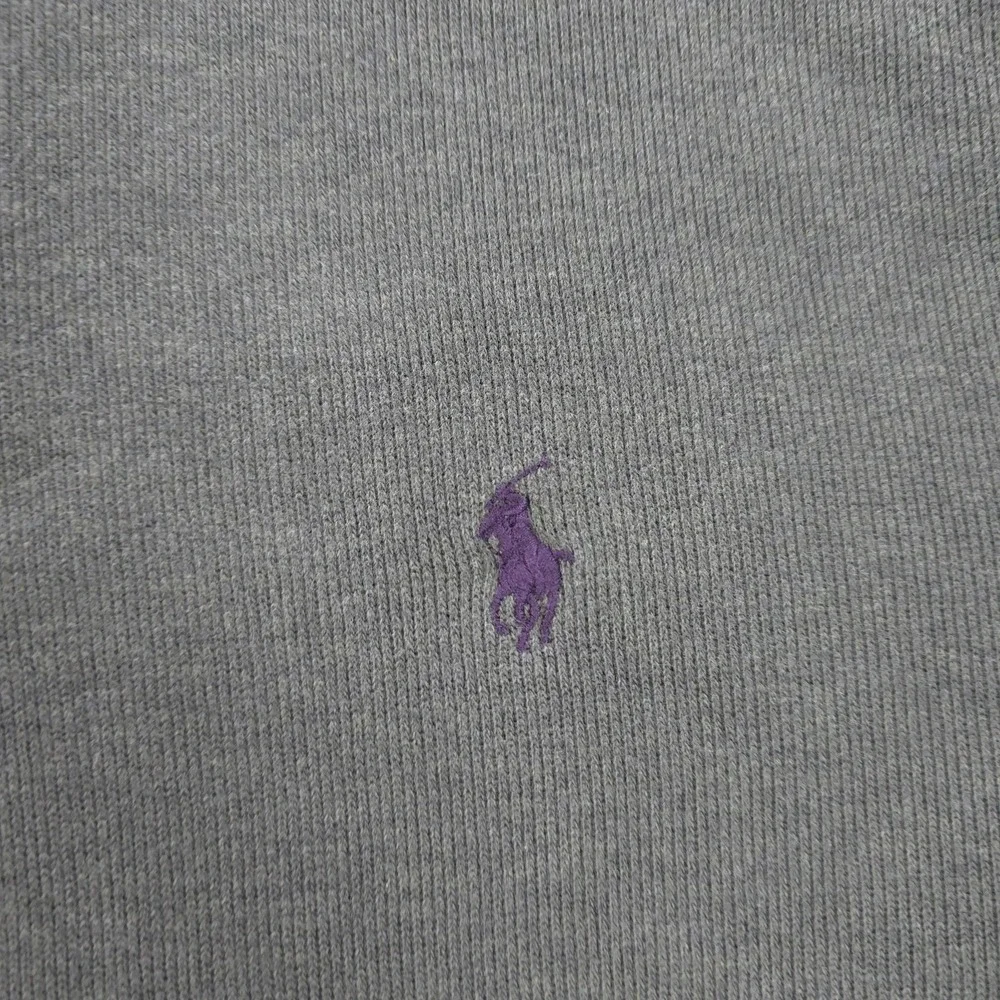 Vintage Polo Ralph Lauren Sweatshirt Mens Large Green 1/4 Zip Mock Neck Pullover